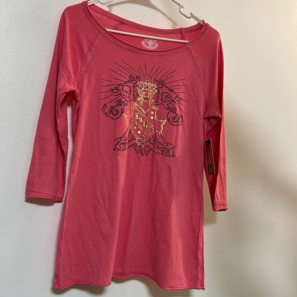Juicy Couture Women’s Pink 3/4 Shirt